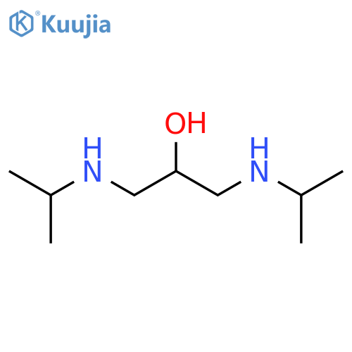 1,3-Bis(1-methylethyl)amino-2-propanol structure