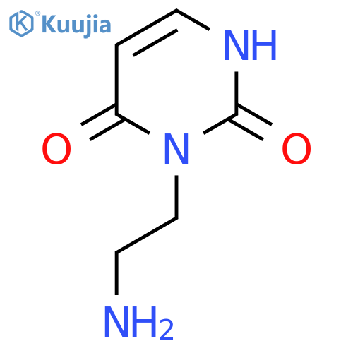 3-(2-Aminoethyl)pyrimidine-2,4(1H,3H)-dione structure