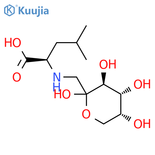 Fructose-leucine (mixture of diastereomers) structure