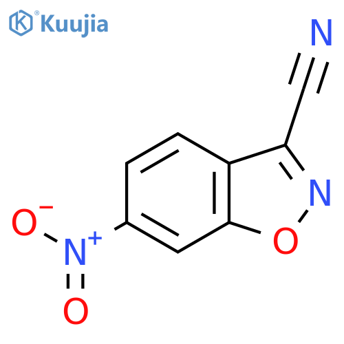 6-Nitrobenzo[d]isoxazole-3-carbonitrile structure