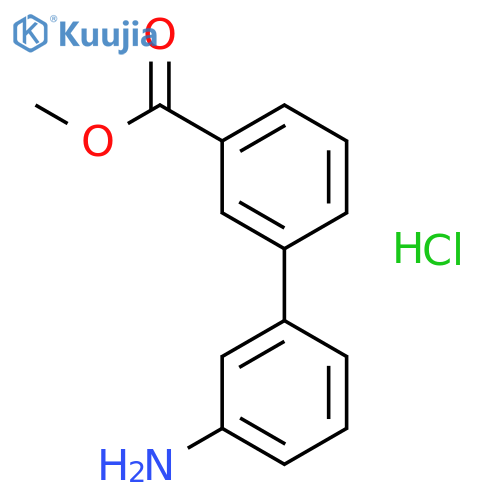 Methyl 3'-Amino-1,1'-biphenyl-3-carboxylate Hydrochloride structure