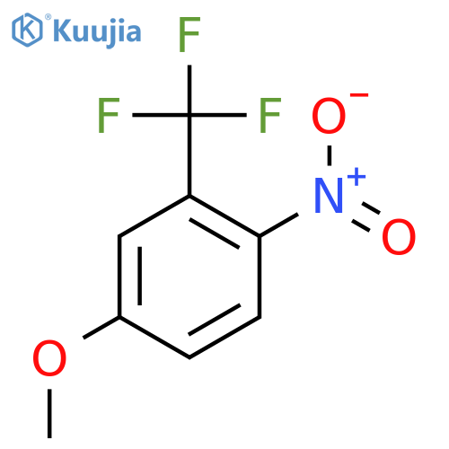 4-Methoxy-1-nitro-2-(trifluoromethyl)benzene structure