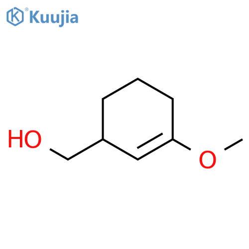 (3-Methoxycyclohex-2-en-1-yl)methanol structure