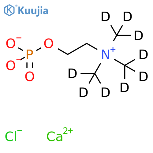Phosphocholine-d9 Chloride Calcium Salt structure