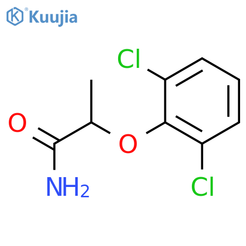 2-(2,6-Dichlorophenoxy)-propanamide structure