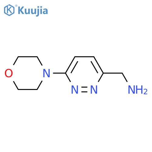 (6-Morpholinopyridazin-3-yl)methanamine structure