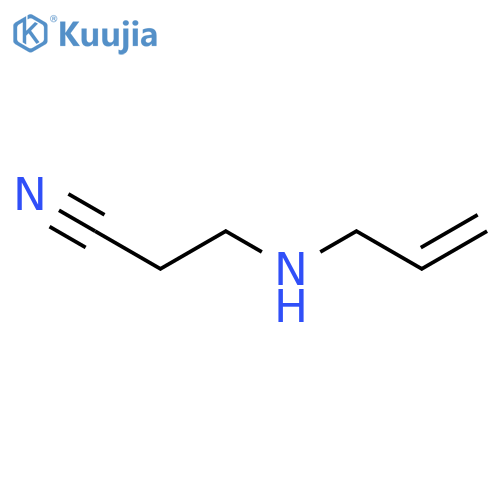 3-(prop-2-en-1-yl)aminopropanenitrile structure