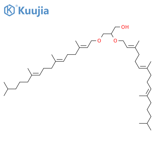 1,2-Bis-O-(3,7,11,15-tetramethyl-2,6,10-hexadecatrienyl)glycerol structure