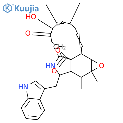 Chaetoglobosin A; 19-Epimer, 21,22-dihydro structure