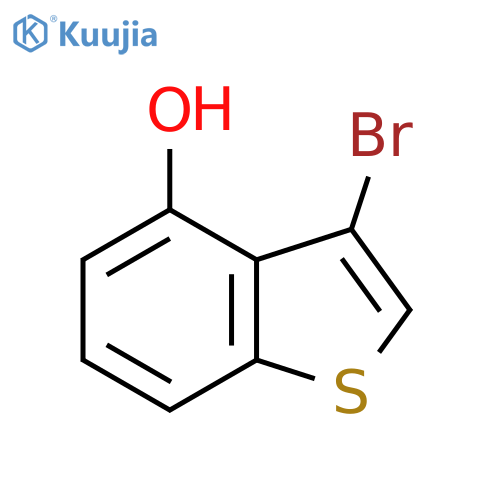 3-Bromo-1-benzothiophen-4-ol structure
