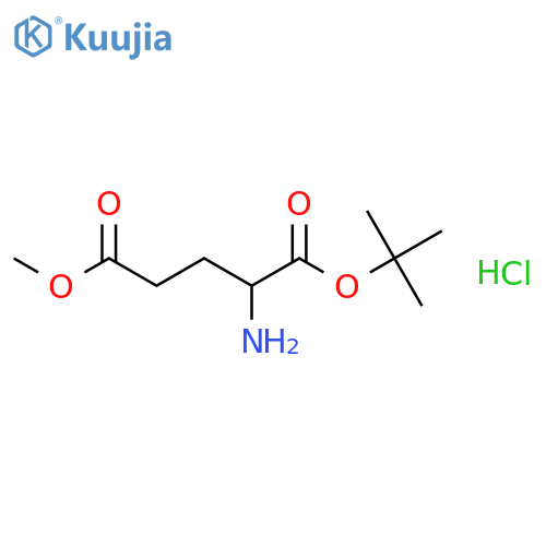 1-(tert-Butyl) 5-methyl L-glutamate hydrochloride structure