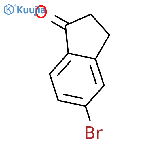 5-Bromo-2,3-dihydro-1H-inden-1-one structure