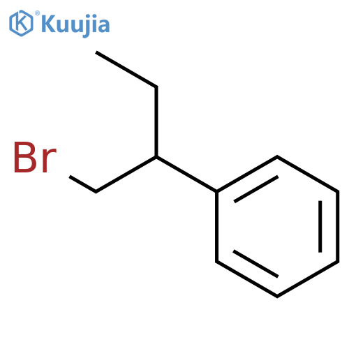 1-(1-bromobutan-2-yl)benzene structure