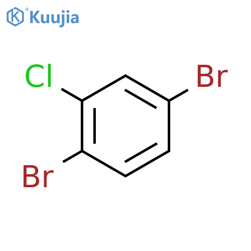 1,4-Dibromo-2-chlorobenzene structure