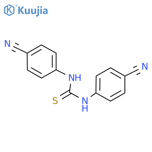 1,3-bis(4-cyanophenyl)thiourea structure