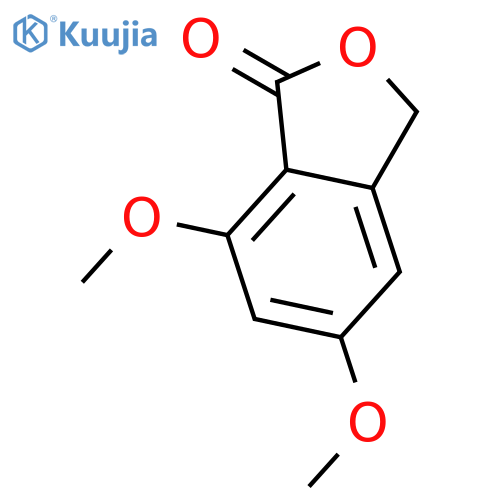 5,7-dimethoxy-1,3-dihydro-2-benzofuran-1-one structure