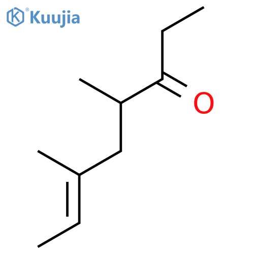 6-Octen-3-one, 4,6-dimethyl-, (E)- structure