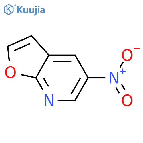 5-nitrofuro[2,3-b]pyridine structure