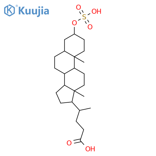 Cholan-24-oic acid,3-(sulfooxy)-, (3a,5b)- structure