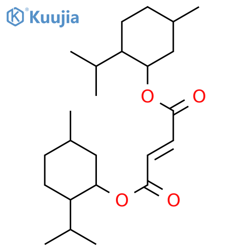 (-)-Dimenthyl Fumarate structure