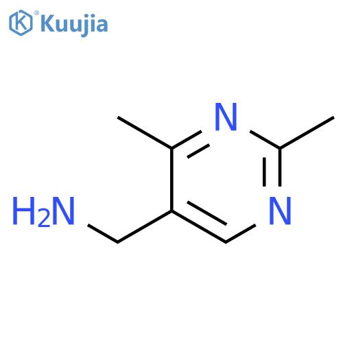 (2,4-Dimethylpyrimidin-5-yl)methanamine structure