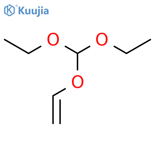 (Diethoxymethoxy)ethene structure