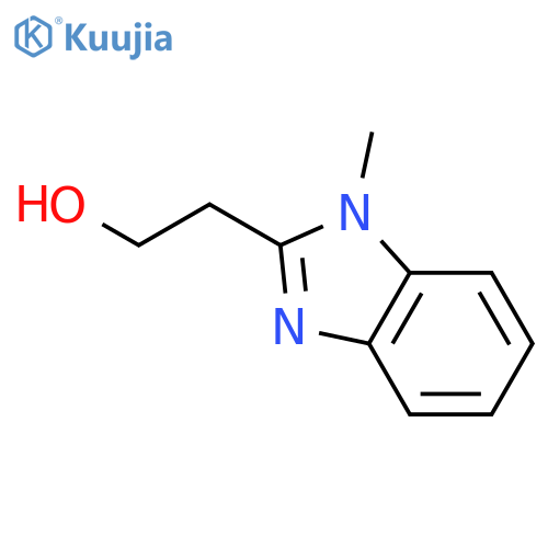 2-(1-methyl-1H-1,3-benzodiazol-2-yl)ethan-1-ol structure