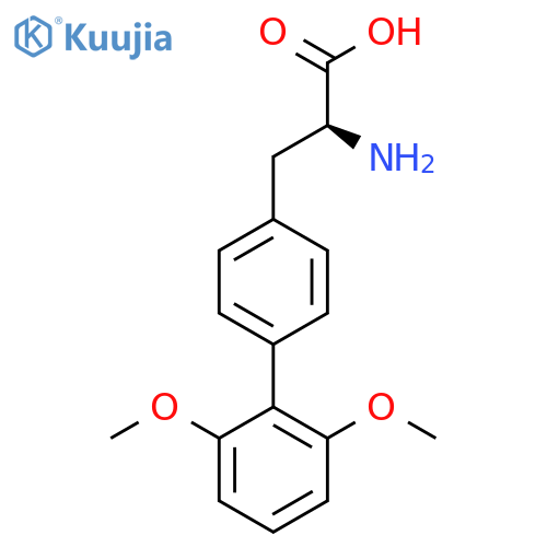 4-(2,6-Dimethoxyphenyl)-L-phenylalanine structure