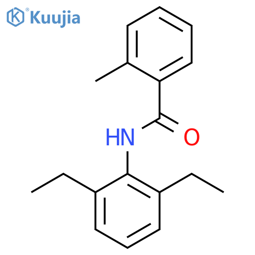 N-(2,6-Diethylphenyl)-2-methylbenzamide structure