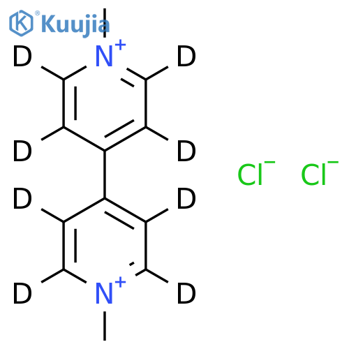Paraquat-d8 Dichloride structure