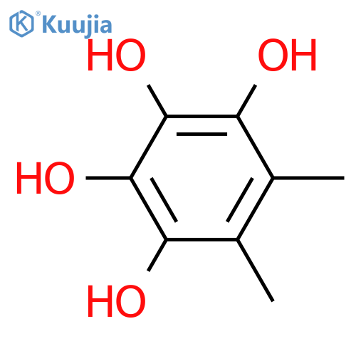 5,6-Dimethyl-1,2,3,4-benzenetetrol structure