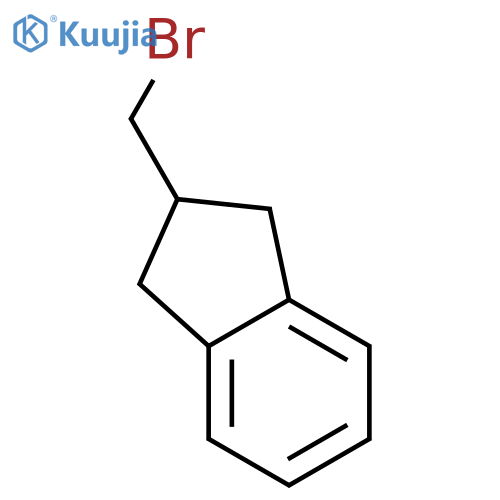 2-(Bromomethyl)-2,3-dihydro-1H-indene structure