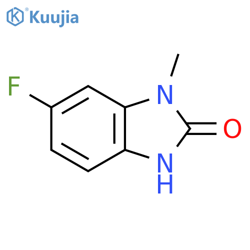 6-fluoro-1-methyl-2,3-dihydro-1H-1,3-benzodiazol-2-one structure