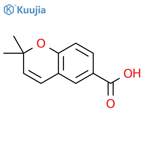 2,2-Dimethyl-2H-chromene-6-carboxylic acid structure