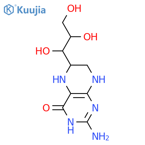 2-Amino-6-(1,2,3-trihydroxypropyl)-4(1H)-pteridinone; (1'S,2'S)-form, 5,6R,7,8-Tetrahydro structure