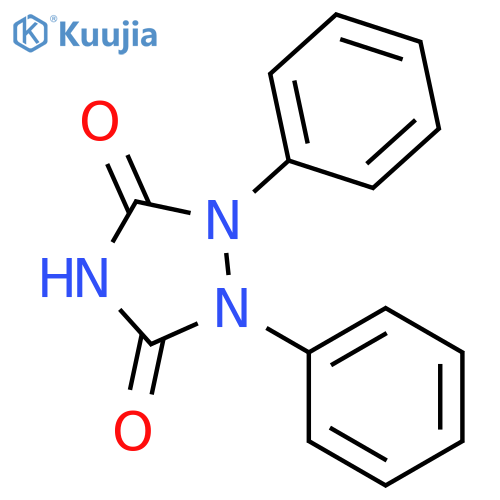 1,2-diphenyl-1,2,4-triazolidine-3,5-dione structure