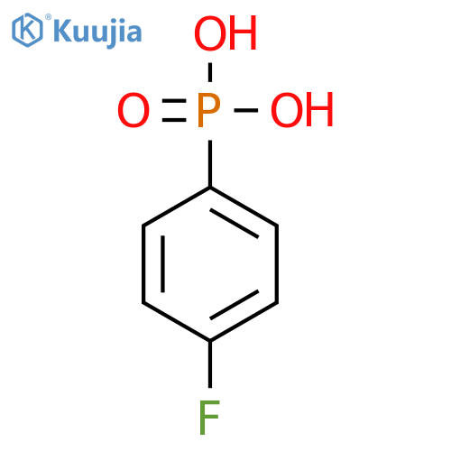 Phosphonic acid,P-(4-fluorophenyl)- structure