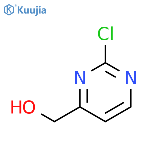 (2-chloropyrimidin-4-yl)methanol structure