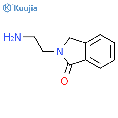 2-(2-aminoethyl)-2,3-dihydro-1H-isoindol-1-one structure