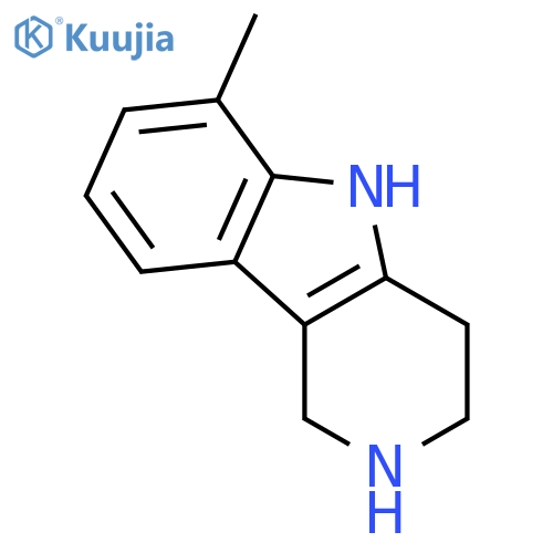6-Methyl-2,3,4,5-tetrahydro-1H-pyrido[4,3-b]indole structure