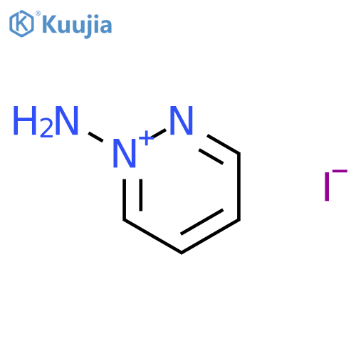 Pyridazinium, 1-amino-, iodide (1:1) structure