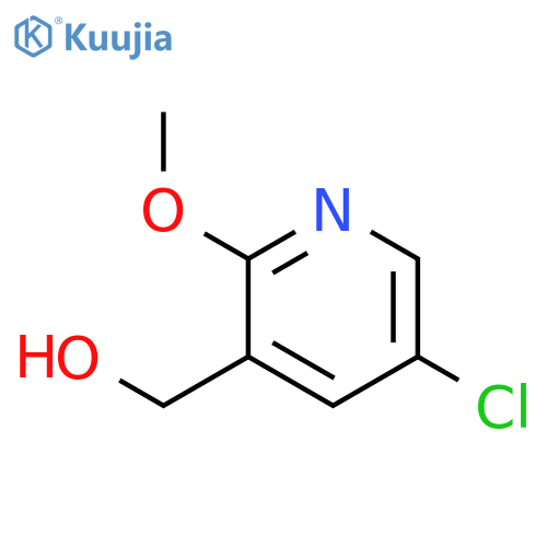 (5-Chloro-2-methoxypyridin-3-yl)methanol structure