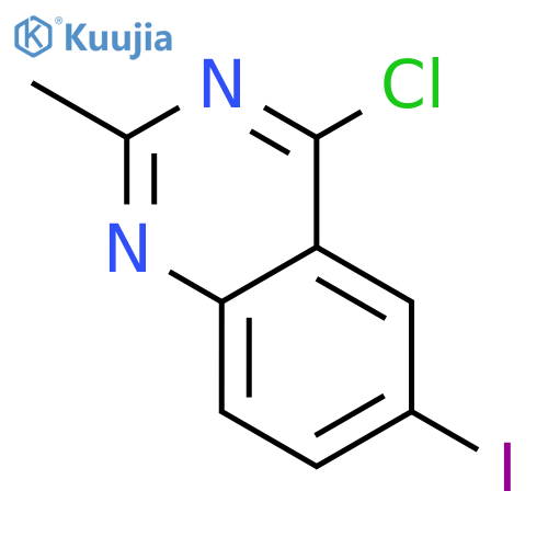 4-Chloro-6-iodo-2-methylquinazoline structure
