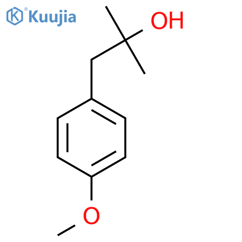 1-(4-Methoxyphenyl)-2-methylpropan-2-ol structure
