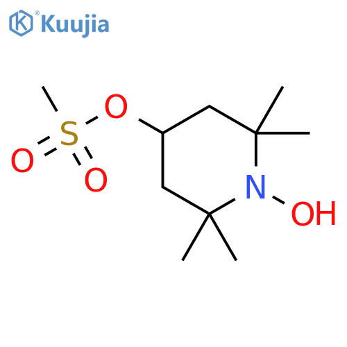 1-Piperidinyloxy,2,2,6,6-tetramethyl-4-[(methylsulfonyl)oxy]- structure