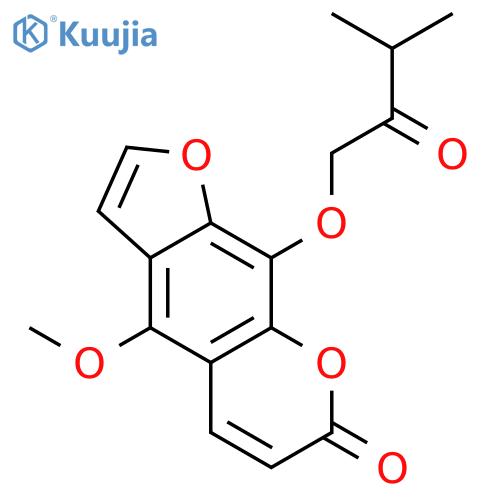 Isobyakangelicol structure