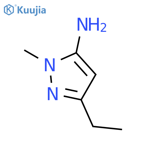 3-ethyl-1-methyl-1H-pyrazol-5-amine structure