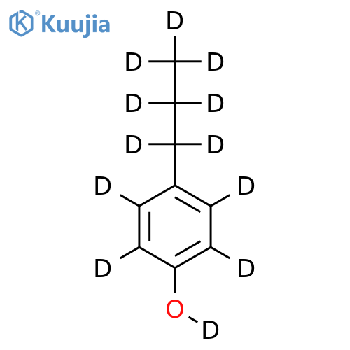 4-n-Propylphenol-d12 structure