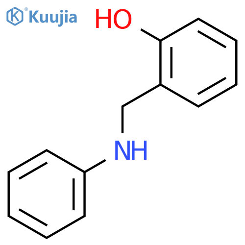2-(Anilinomethyl)phenol structure