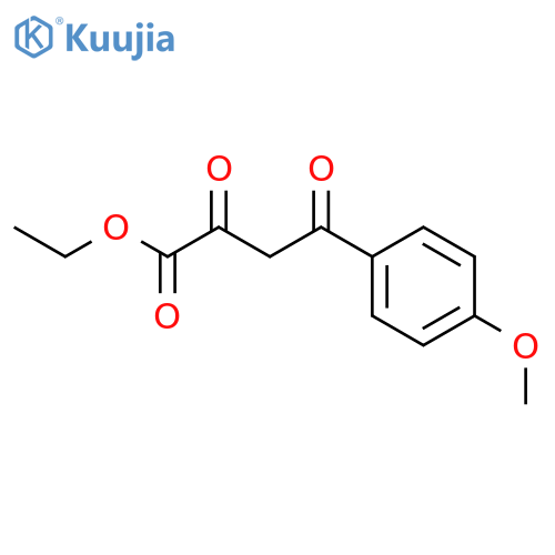 ethyl 4-(4-methoxyphenyl)-2,4-dioxobutanoate structure
